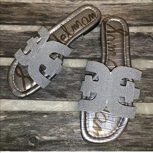 Sam Edelman Bay Cut-out Silver sandal